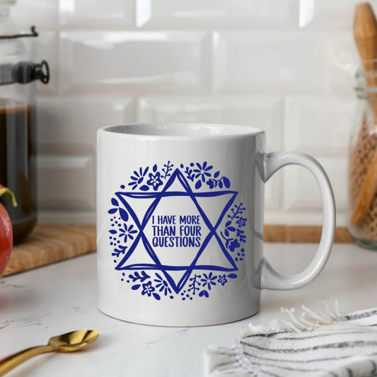 I Have More than Four Questions Coffee Mug