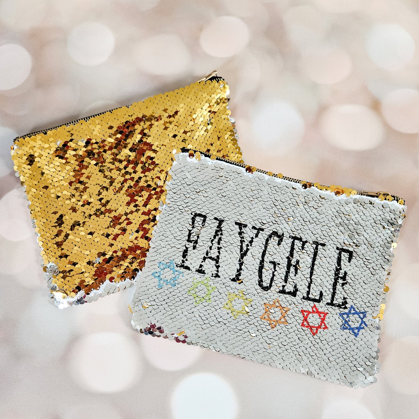 Faygele Sequined Pride Pouch