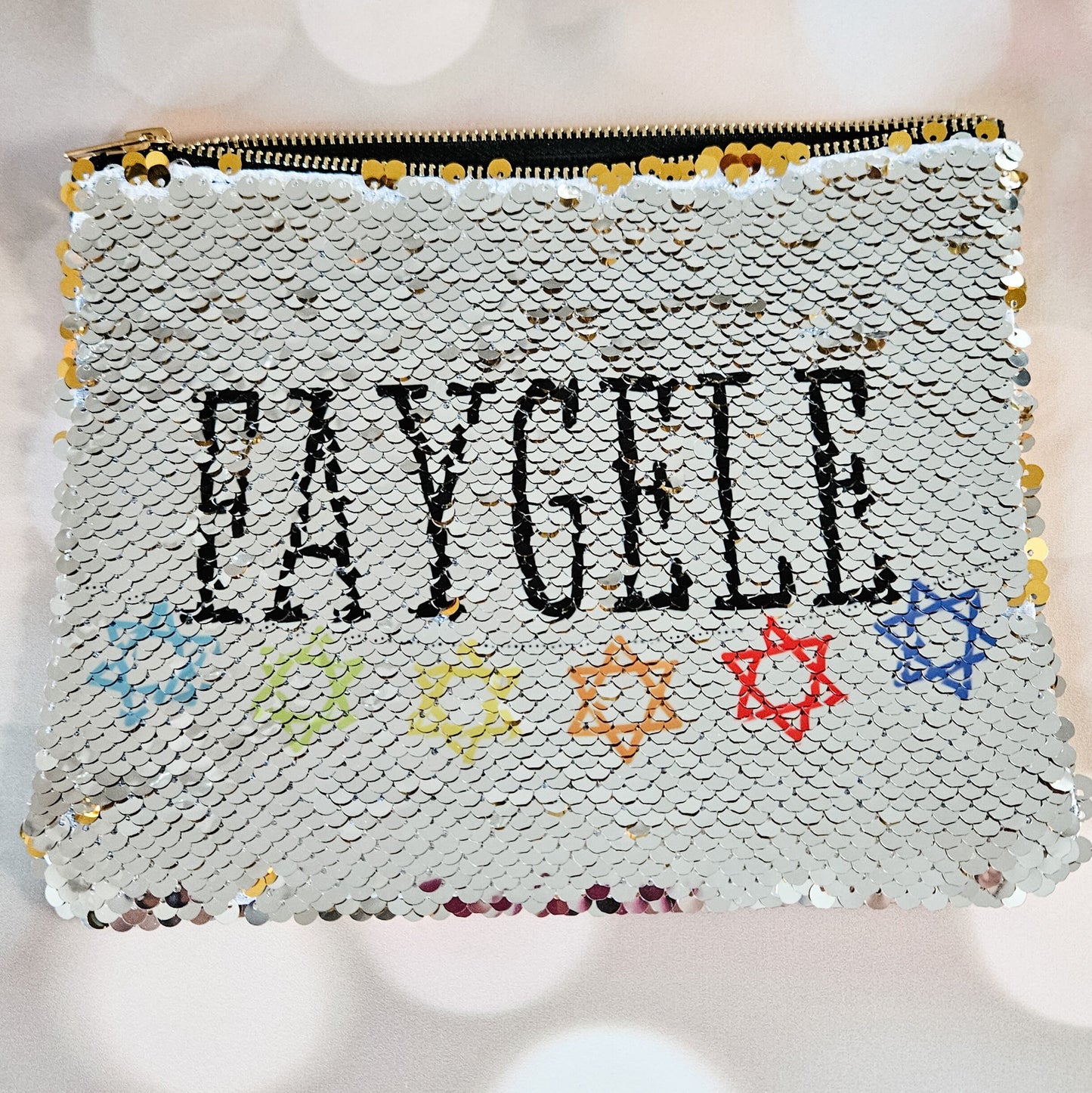 Faygele Sequined Pride Pouch