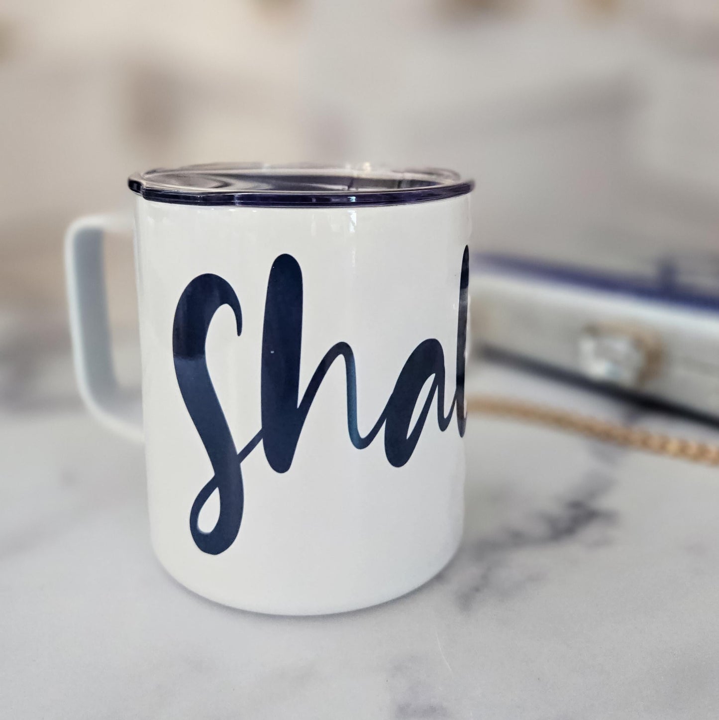 Shalom Love Israel Insulated Travel Mug