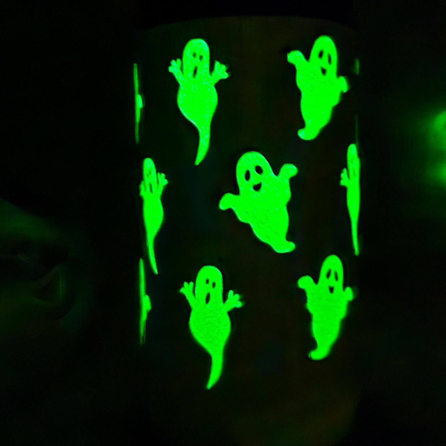 Glow in the Dark Ghost Straw Cup for Kids