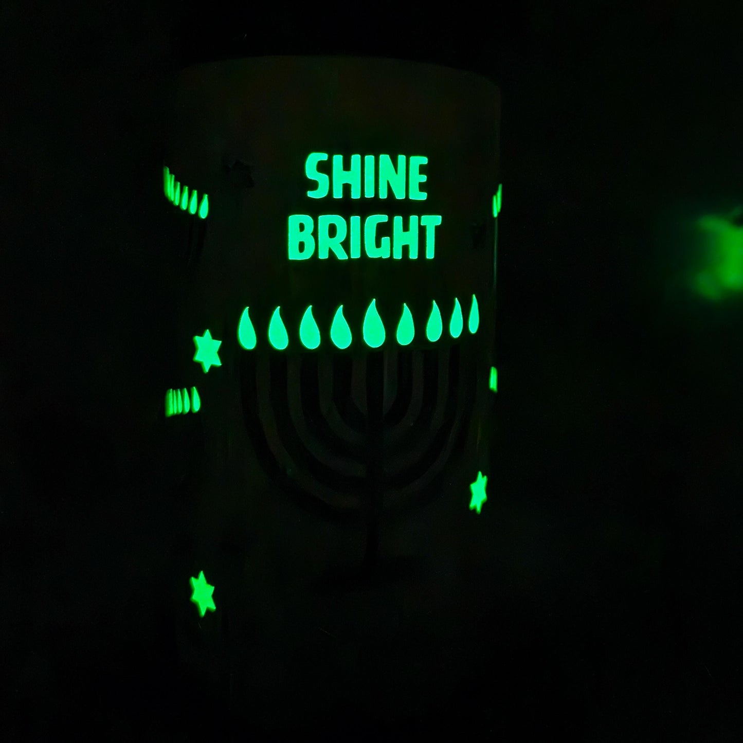 Kids Shine Bright Menorah Glow-in-the-Dark Sippy Cup
