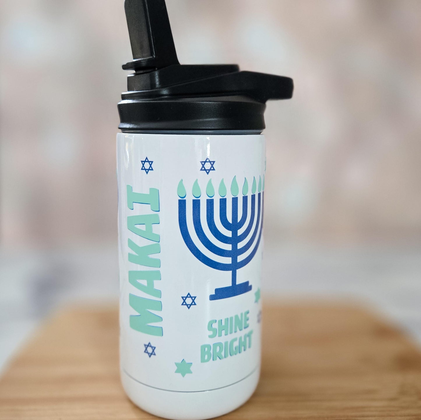 Kids Shine Bright Menorah Glow-in-the-Dark Sippy Cup