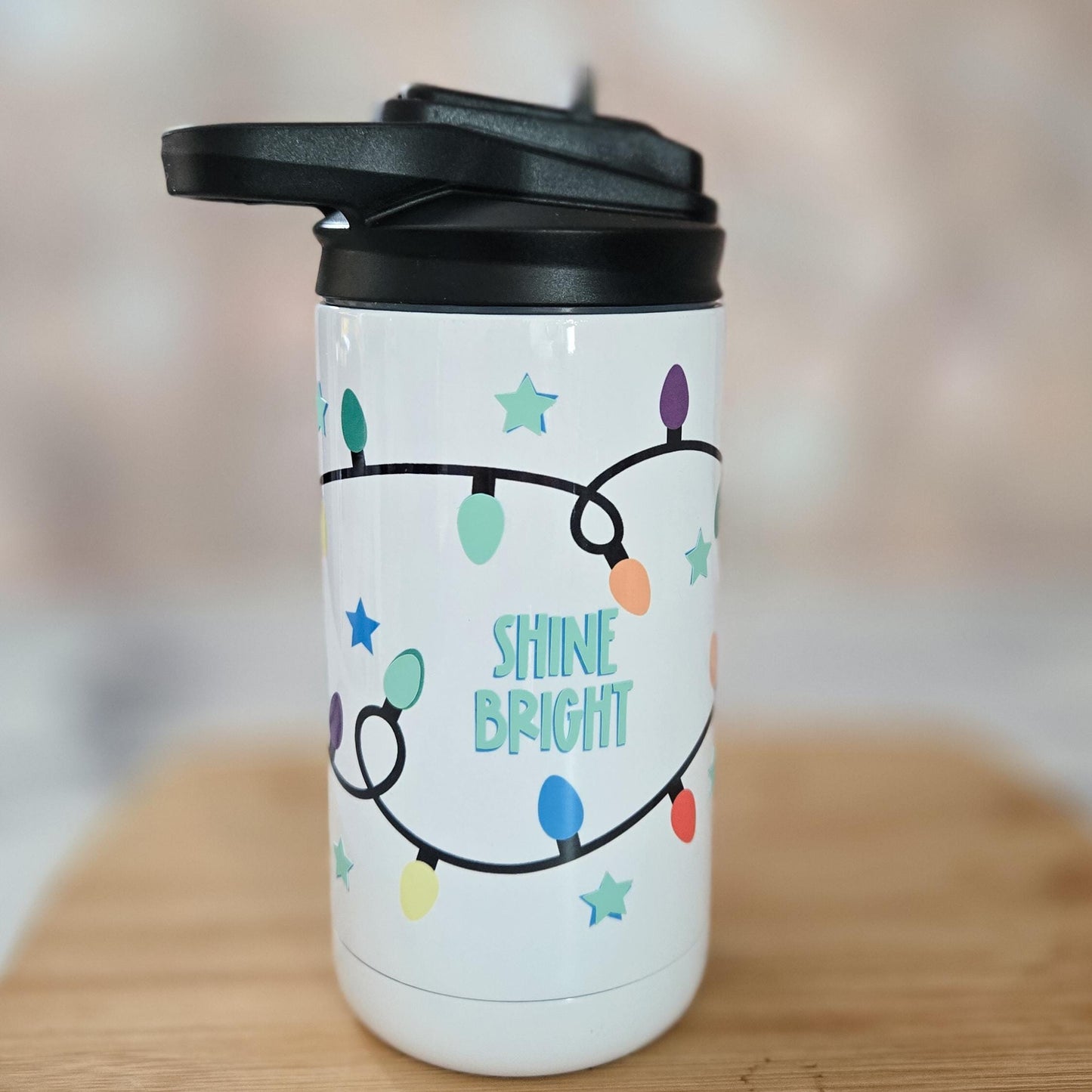 Mommy and Me Shine Bright Christmas Glow-in-the-Dark Tumbler Set