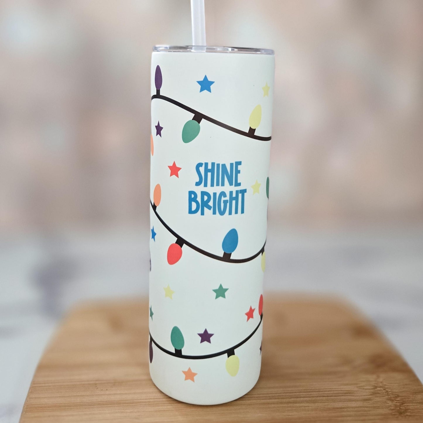 Mommy and Me Shine Bright Christmas Glow-in-the-Dark Tumbler Set