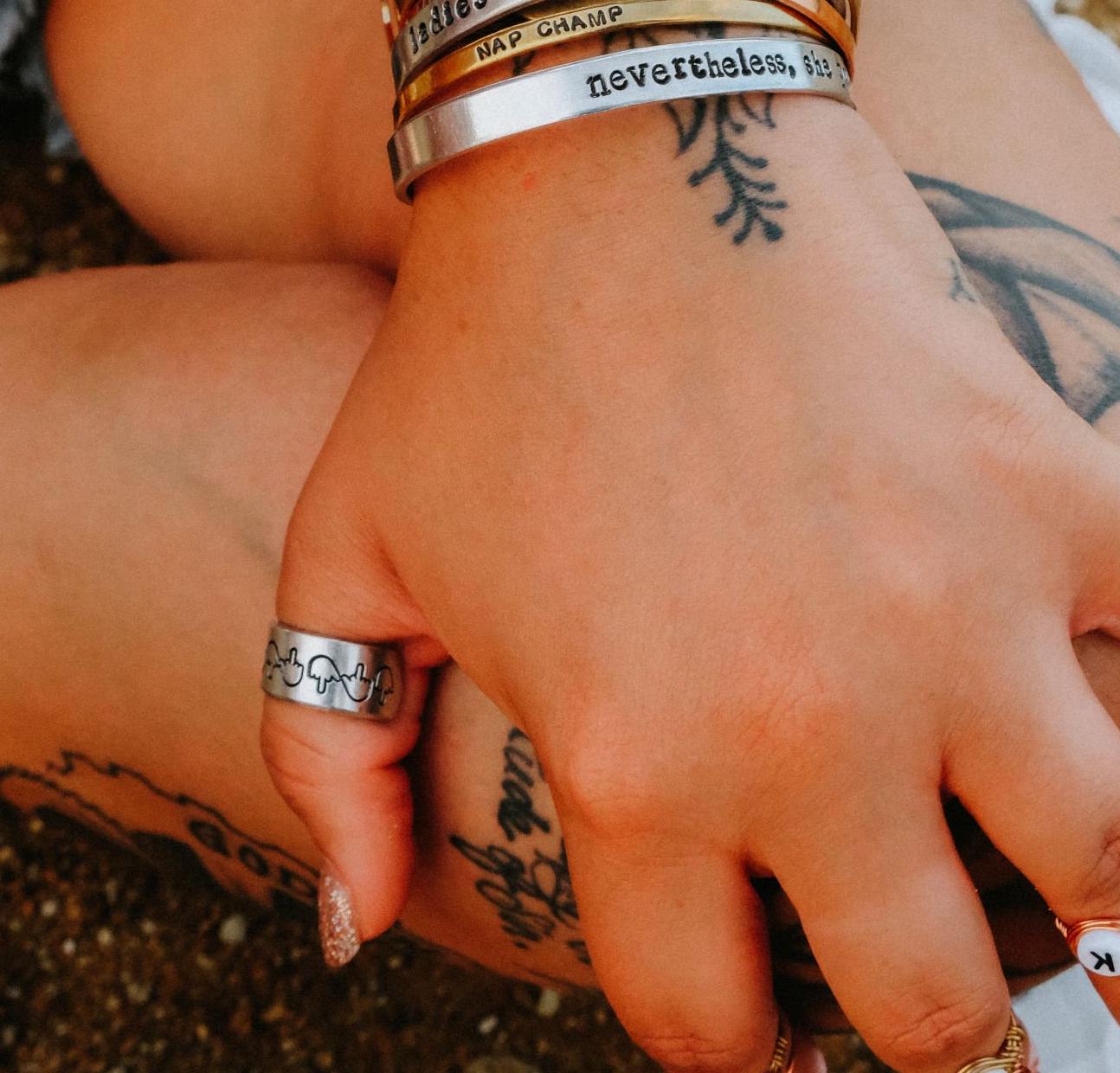 You are loved Heart Valentine's Day Ring