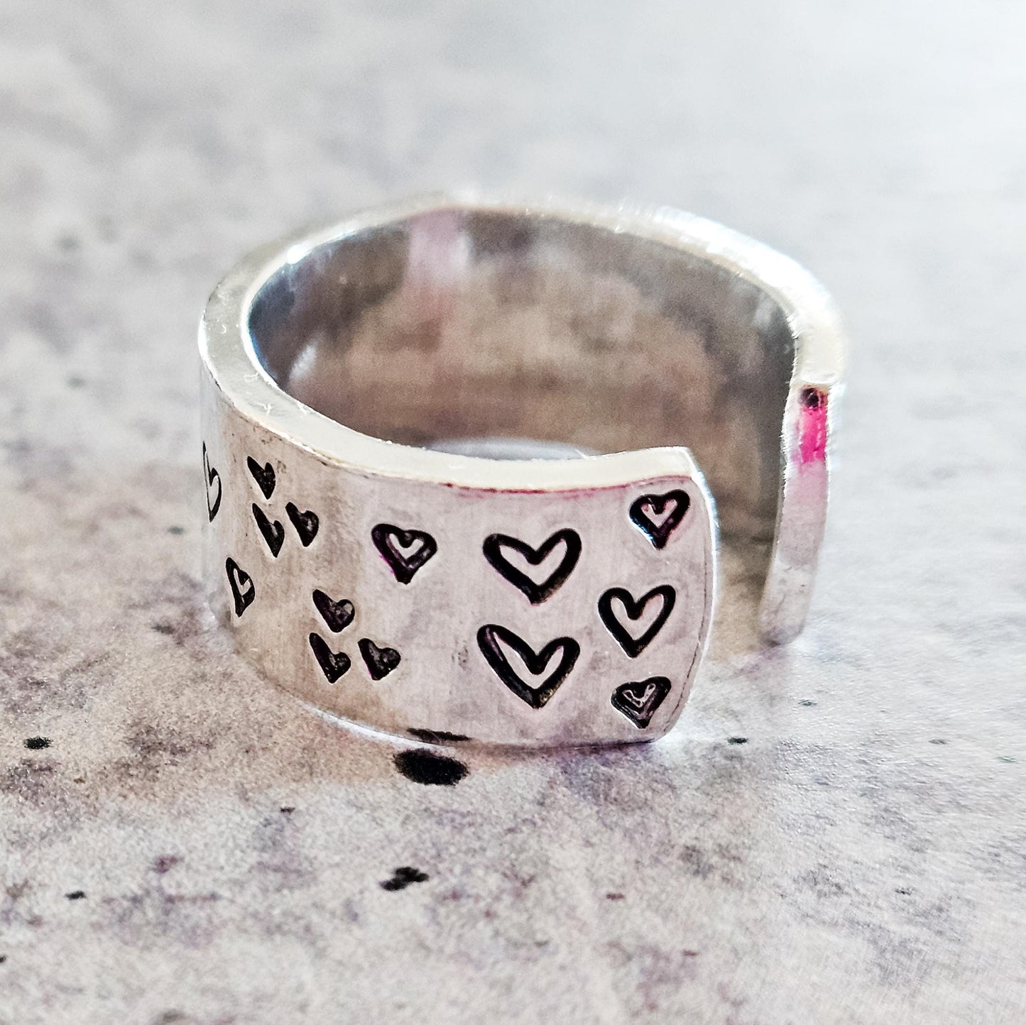 You are loved Heart Valentine's Day Ring