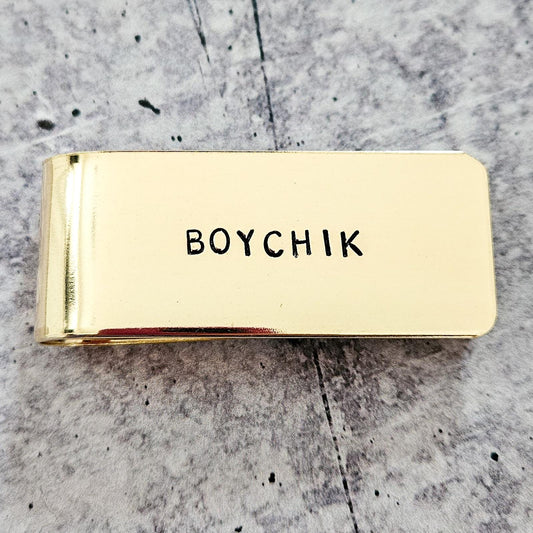 Boychik Funny Yiddish Money Clip