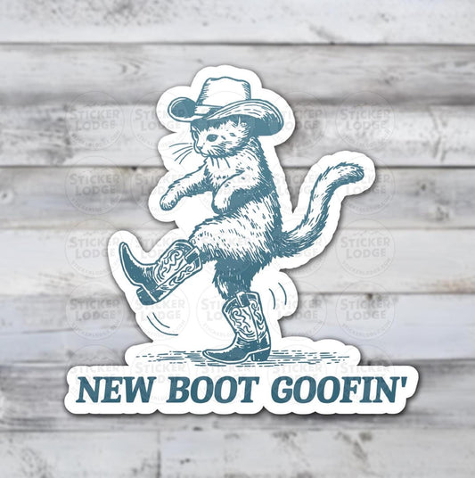 New Boot Goofin Vinyl Sticker
