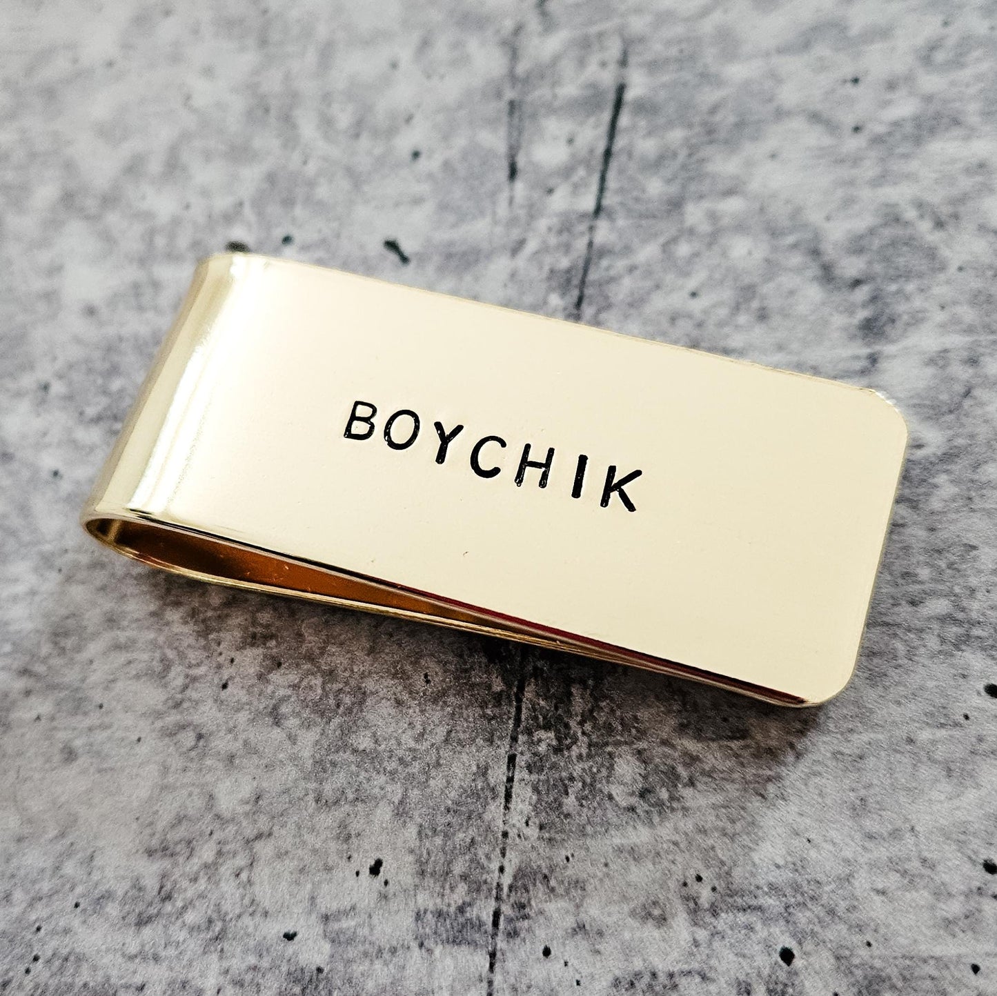 Boychik Funny Yiddish Money Clip
