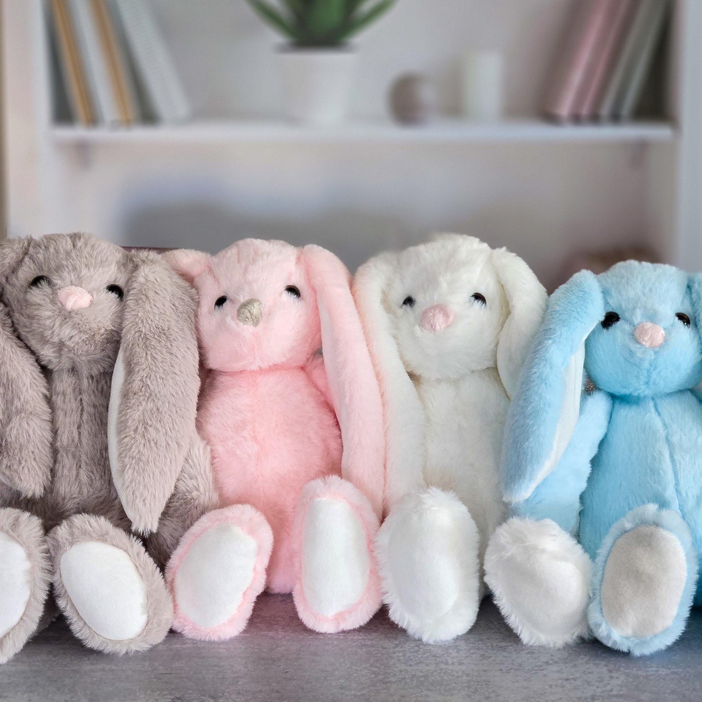 Personalized Am Yisrael Chai Plush Bunny Rabbit