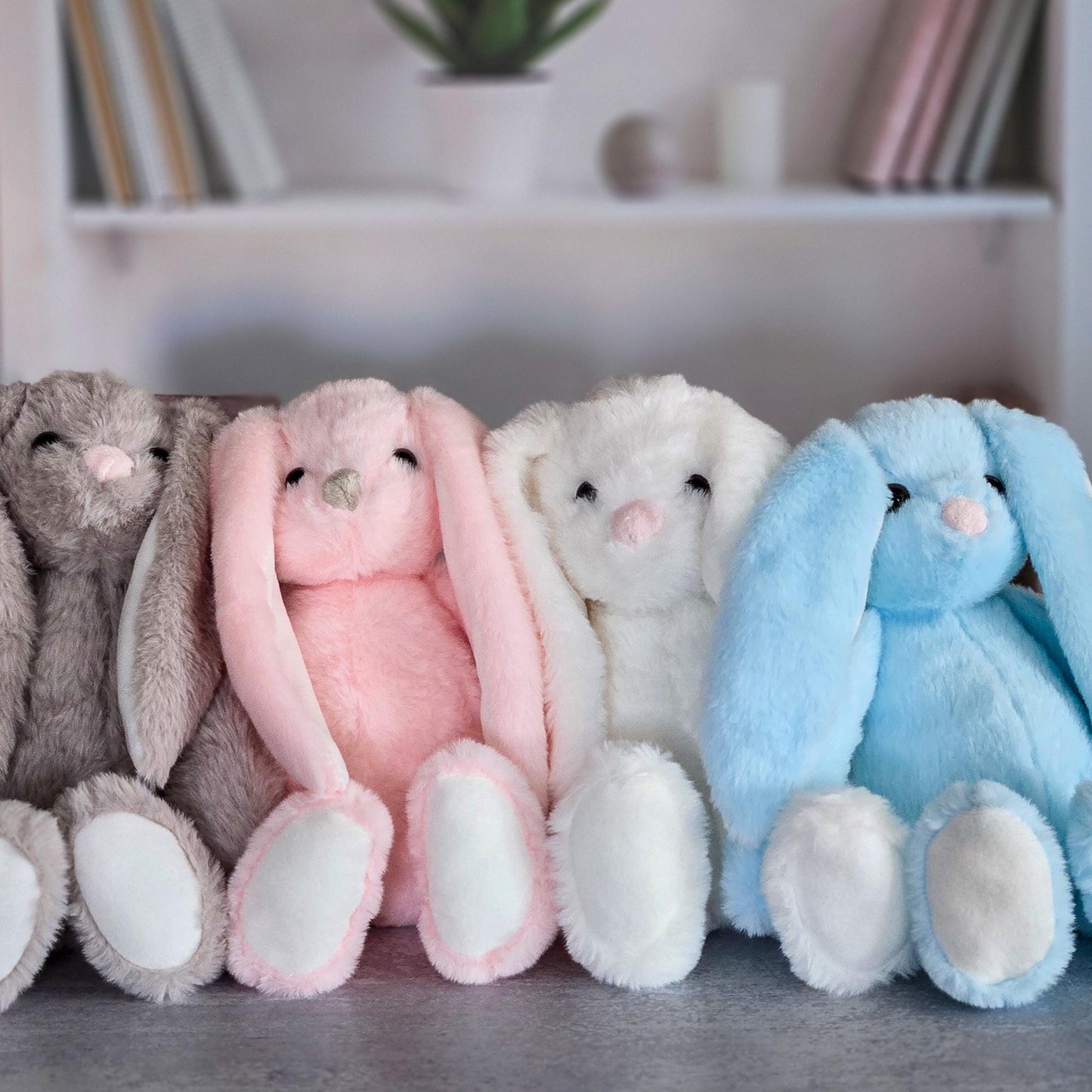 Personalized Am Yisrael Chai Plush Bunny Rabbit