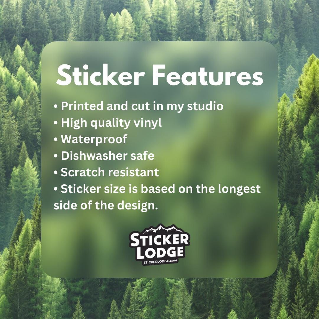 Northern Lights in a Jar Vinyl Sticker