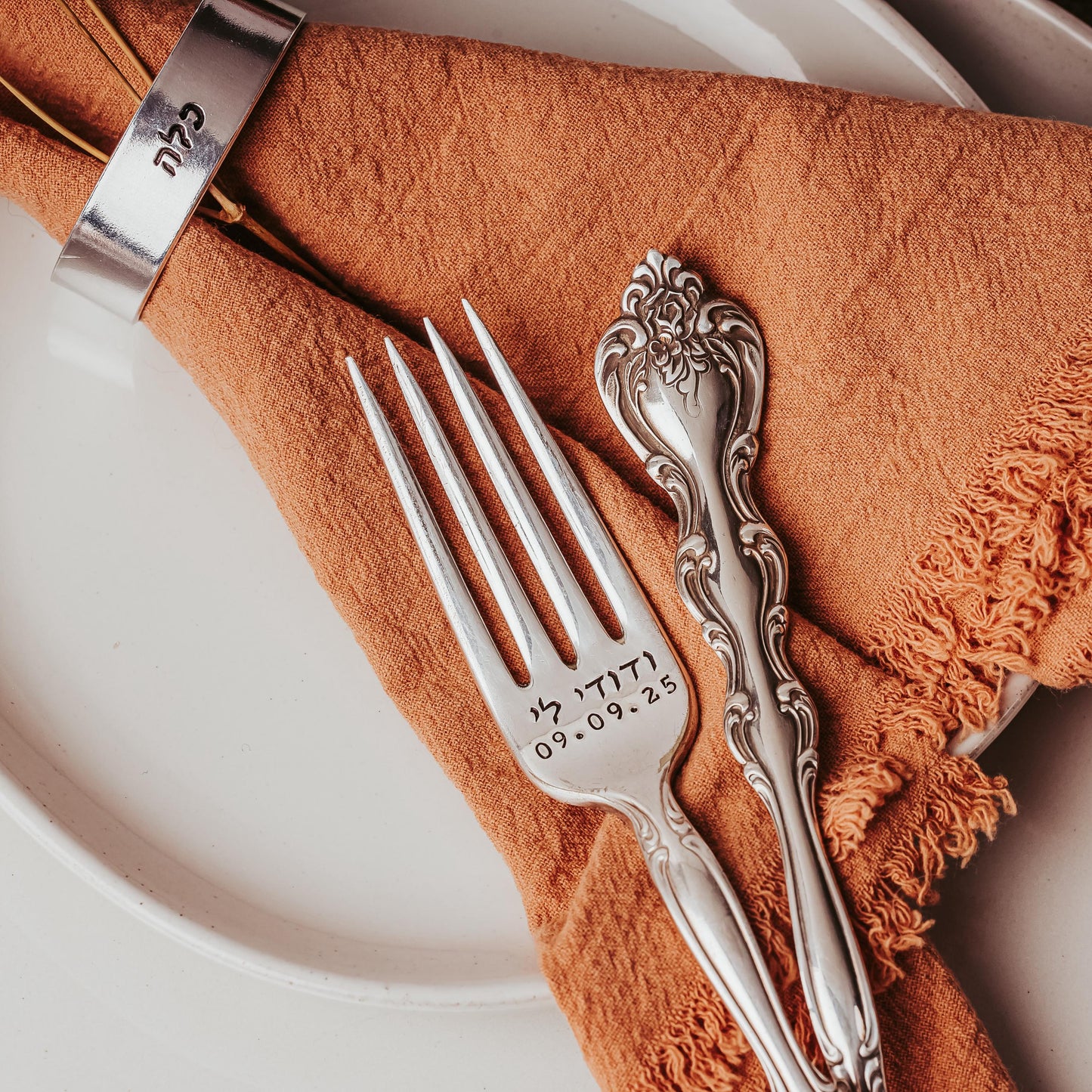 I have found the one my soul loves Jewish Vintage Wedding Forks