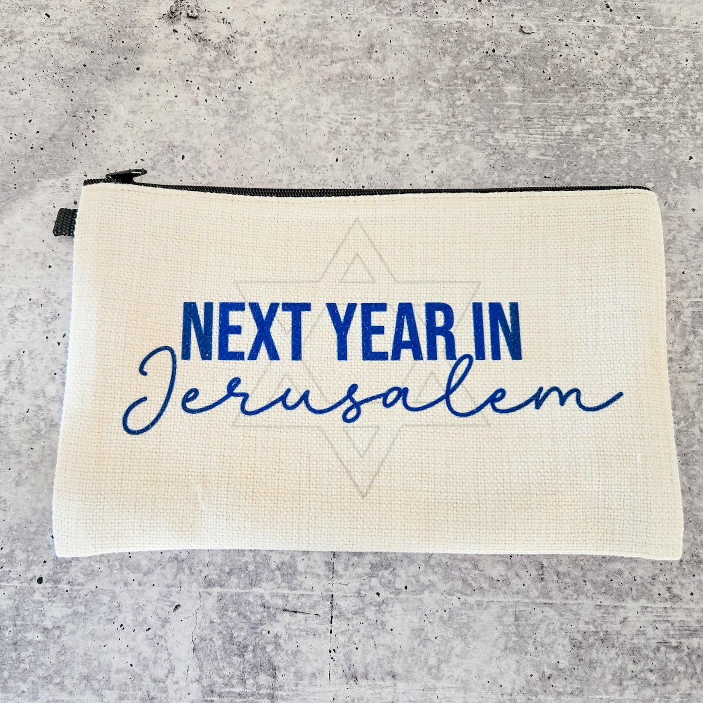 Next Year in Jerusalem Afikomen Pouch