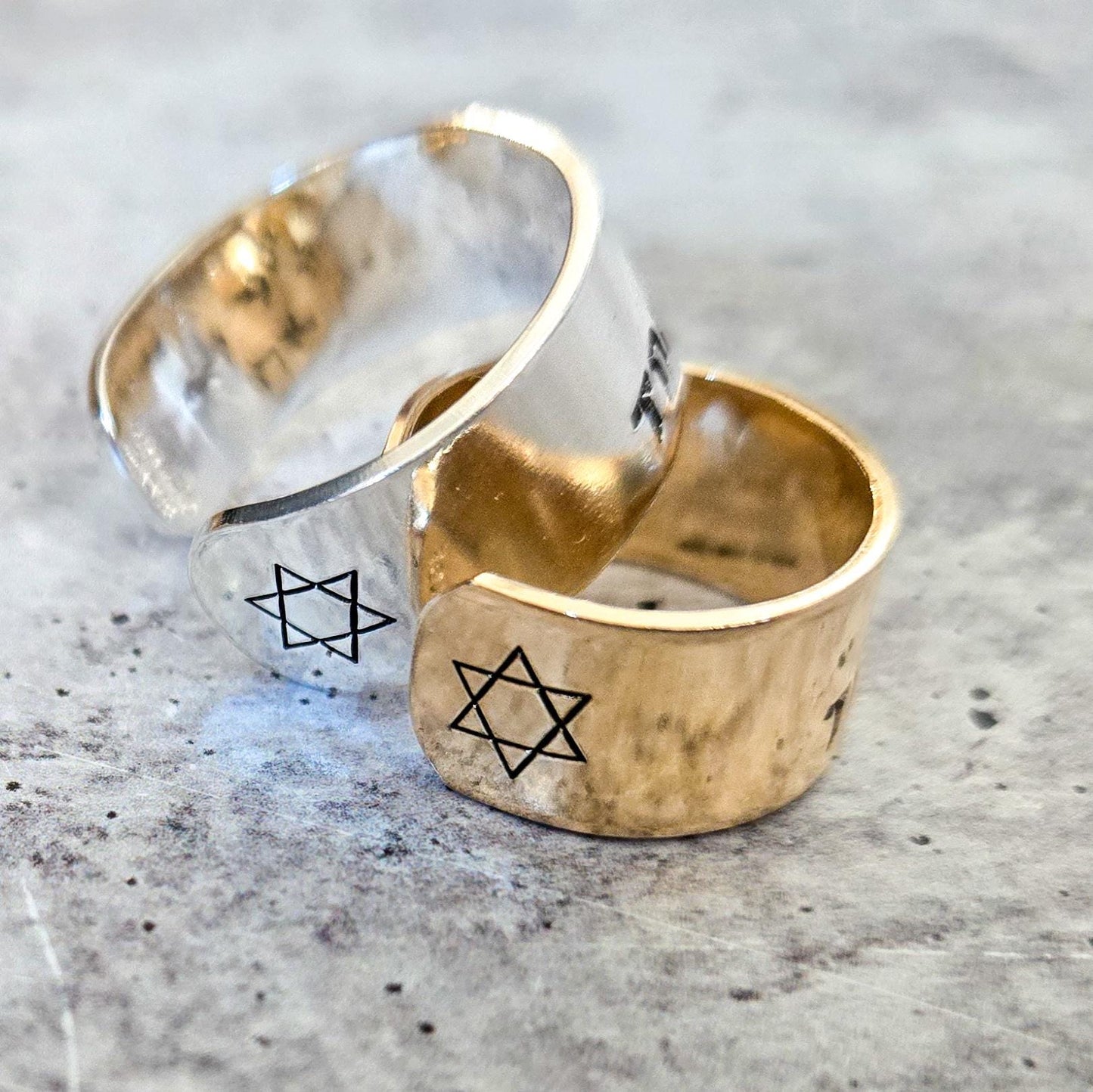 Gam Zu L’Tovah - This too is for the best Hand stamped Ring
