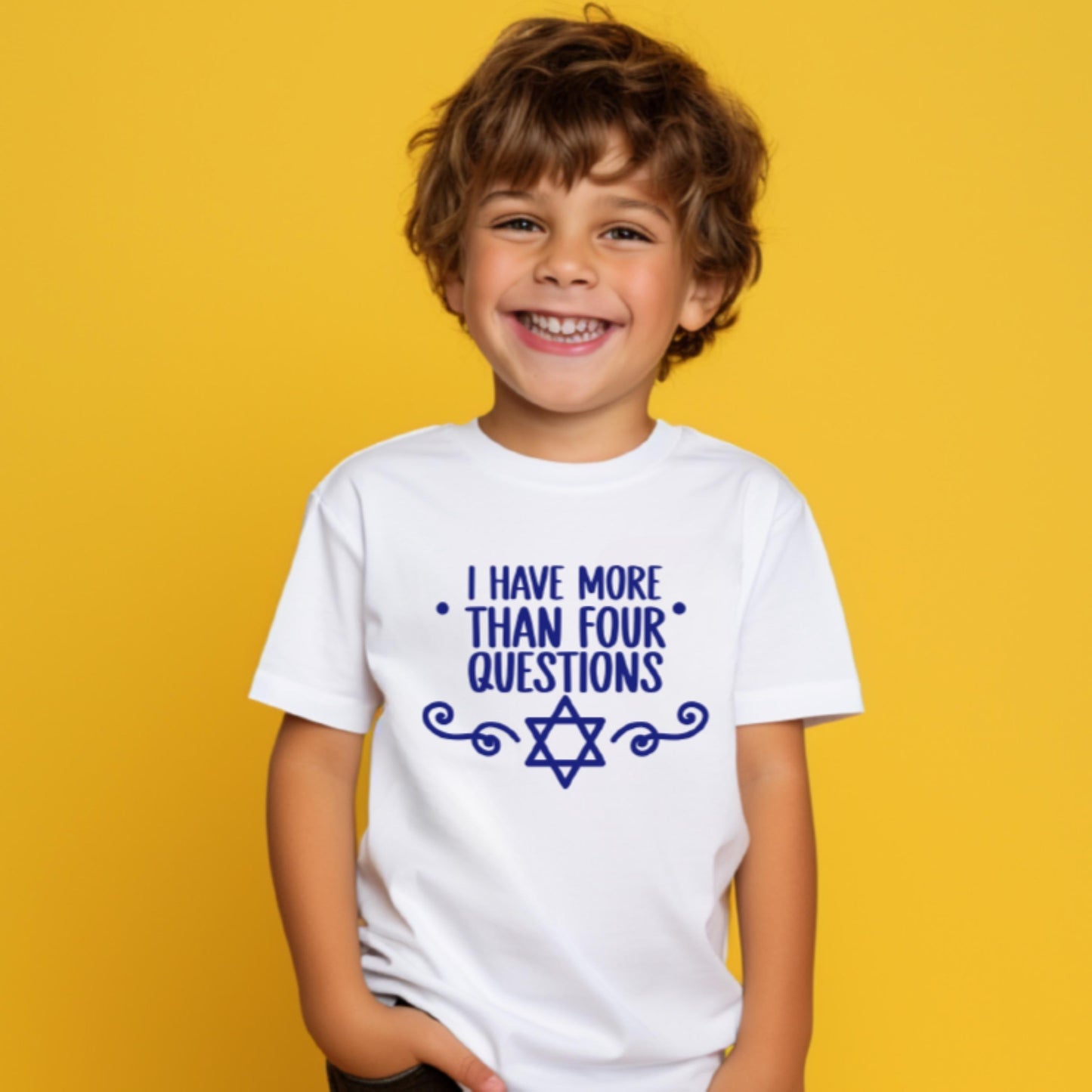More Than Four Questions Passover Toddler Tee Shirt