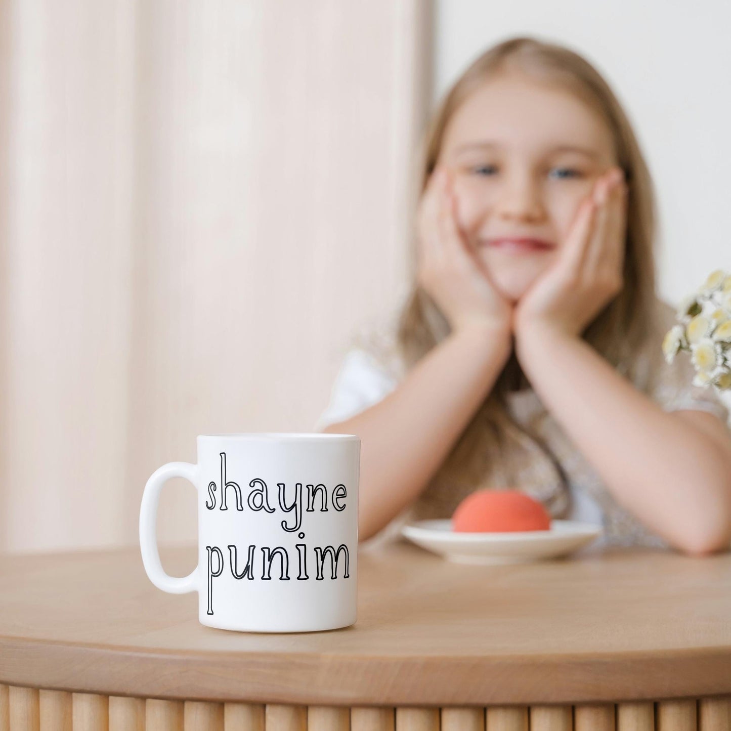 Shayne Punim Classic White Coffee Mug