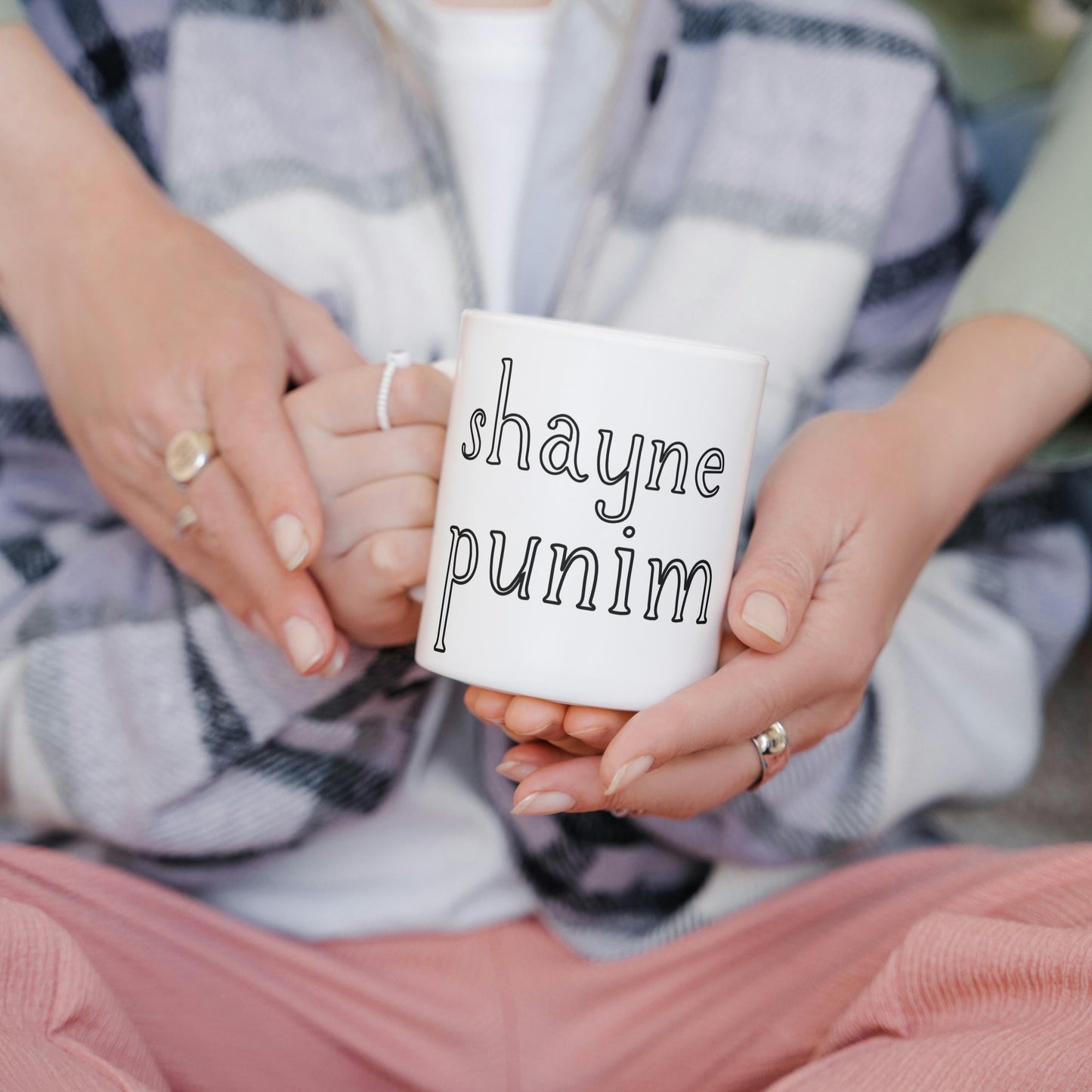 Shayne Punim Classic White Coffee Mug