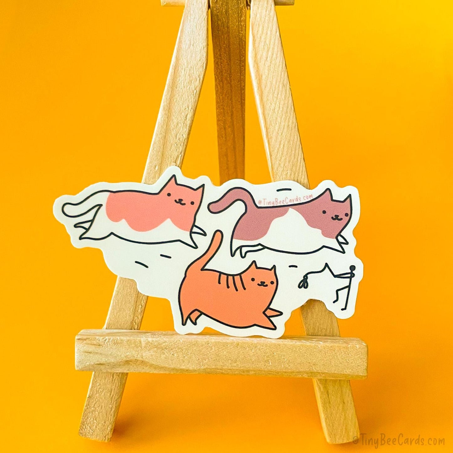 Lascaux Cats Cave Paintings Vinyl Sticker