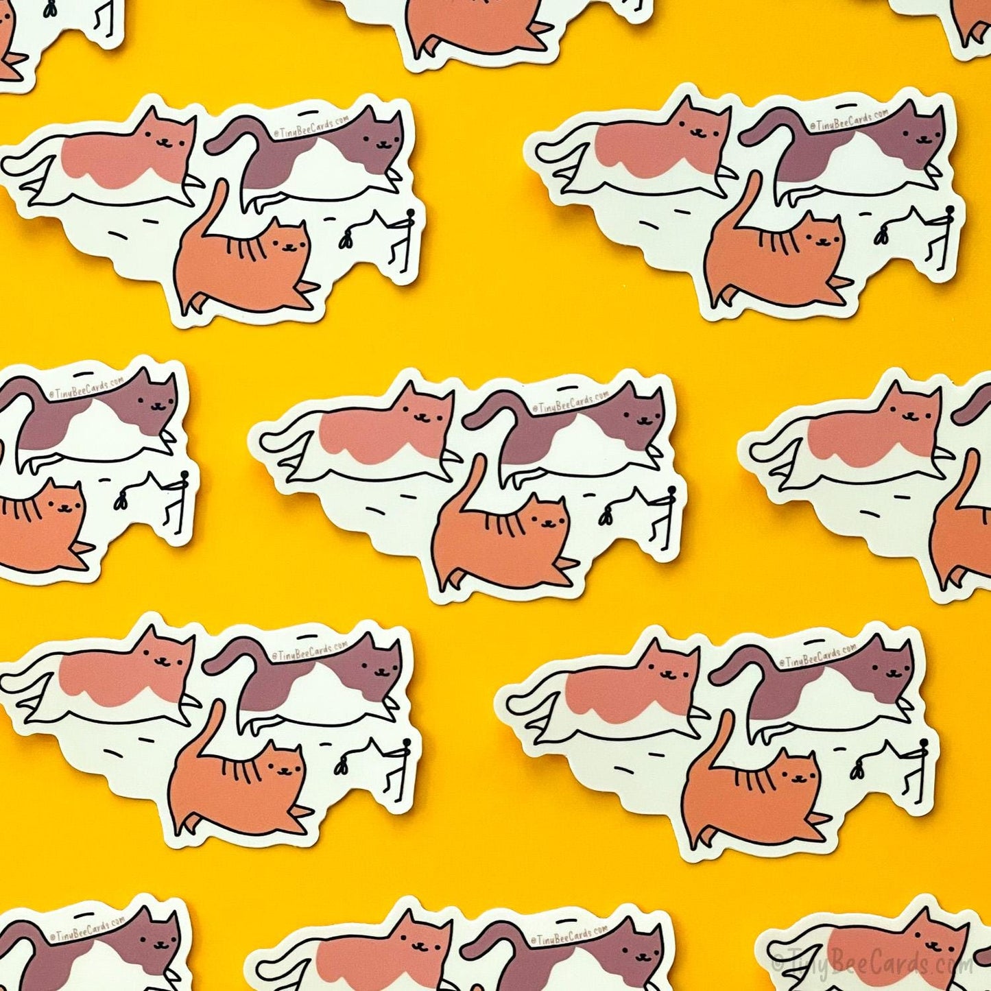 Lascaux Cats Cave Paintings Vinyl Sticker