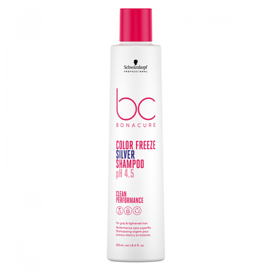 Schwarzkopf Bonacure Color Save True Silver Reflex Shampoo 6.8 Oz