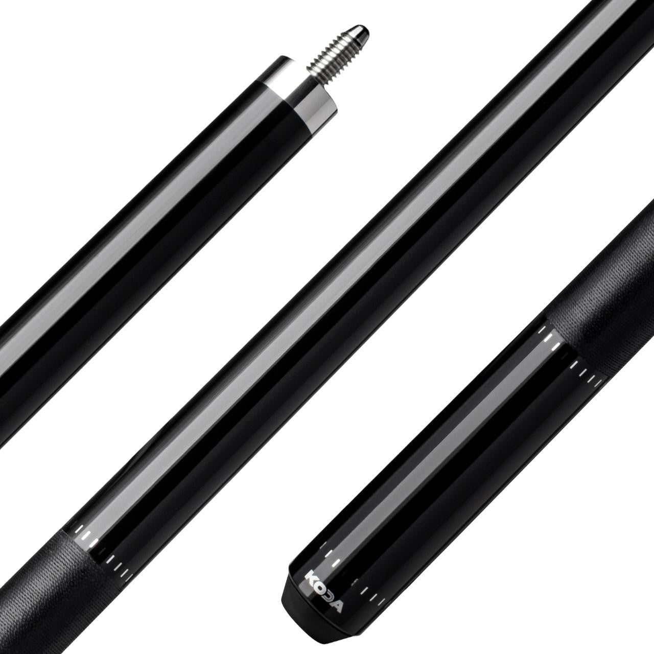 KODA Curly Maple Cue Stick with Irish Linen Wrap and Maple Shaft