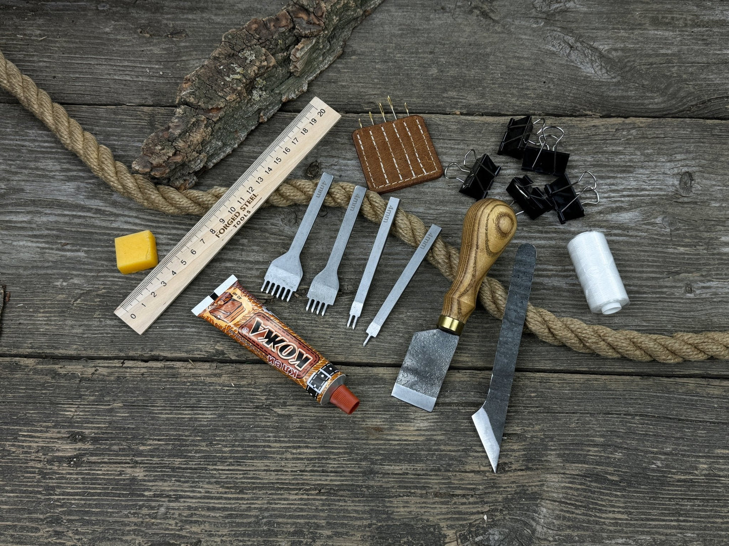 Leather Wallet DIY Kit
