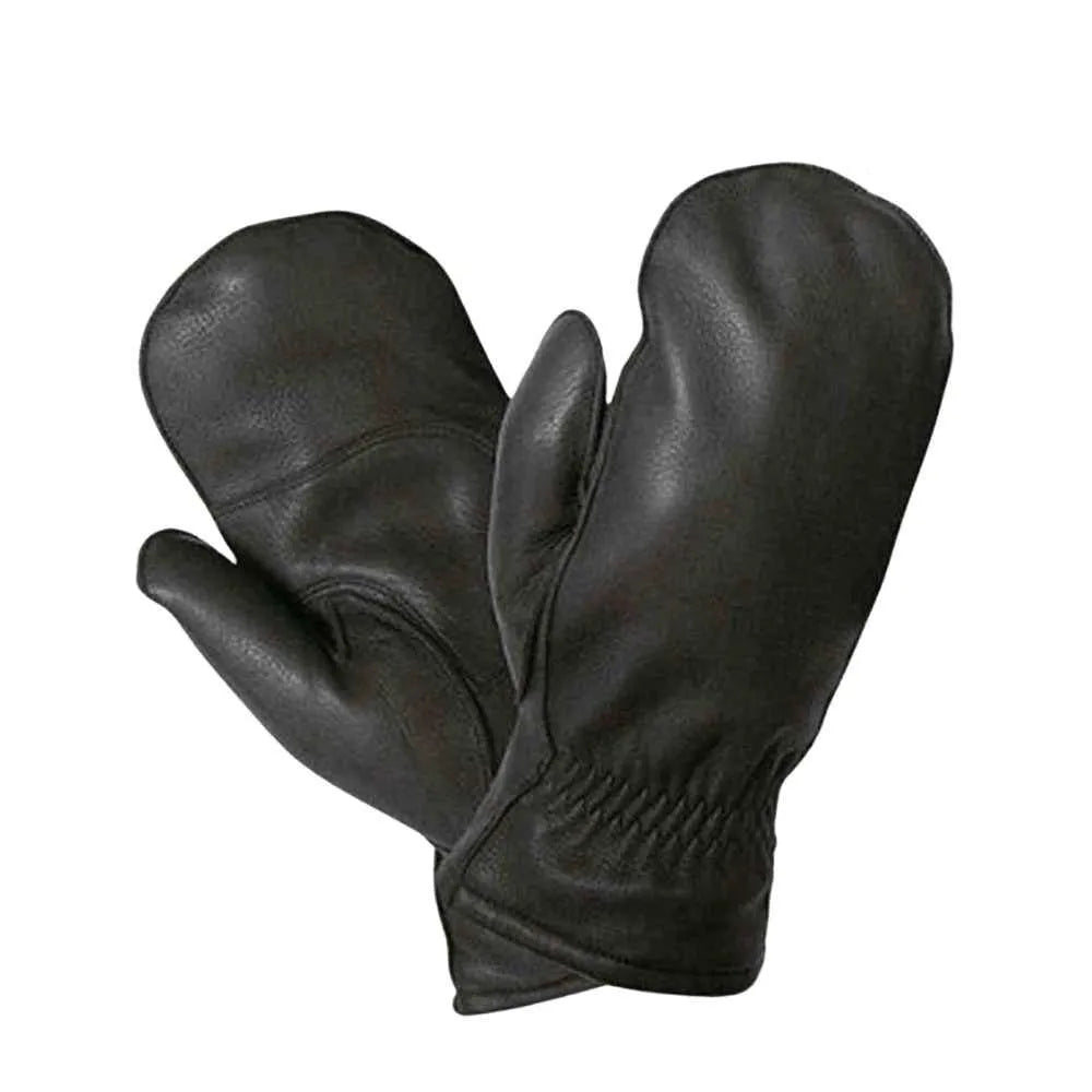 Legendary Deerskin Leather Insulated Mittens
