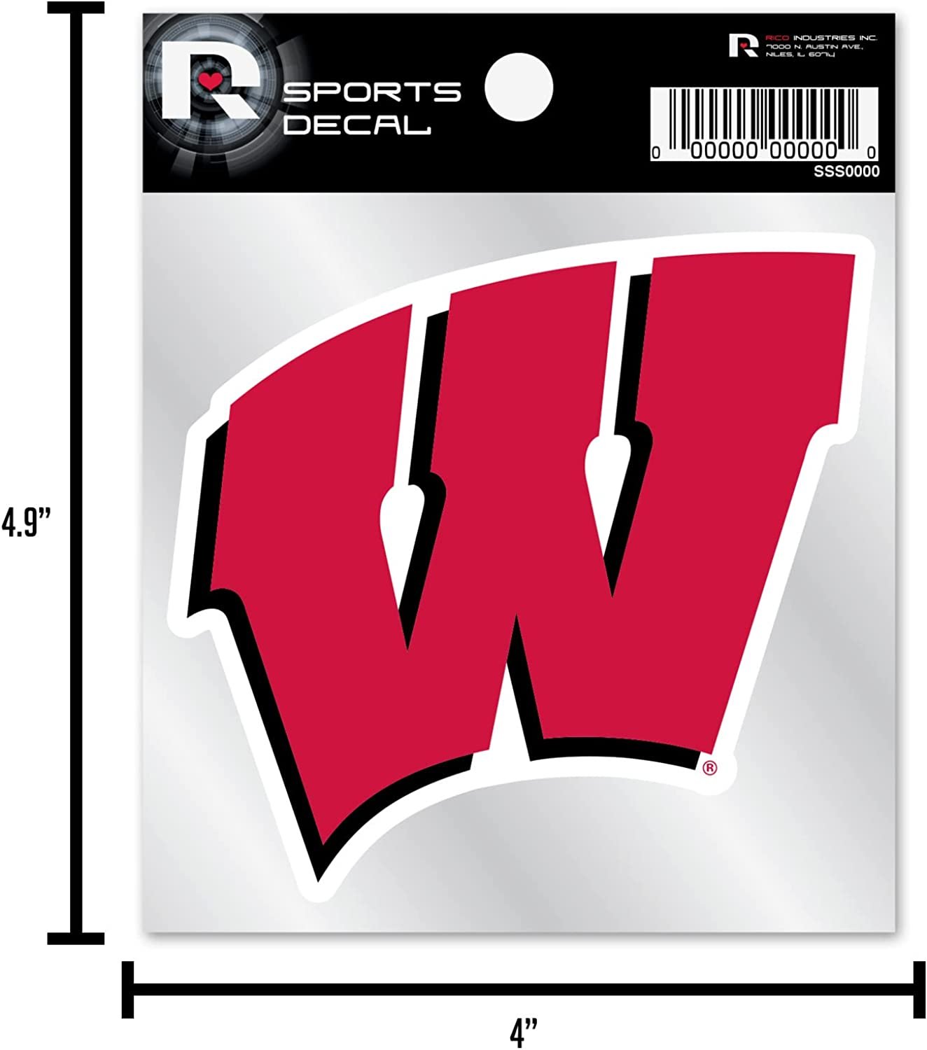 Minnesota Timberwolves 4x4 Inch Die Cut Decal Sticker, Retro Logo, Clear Backing