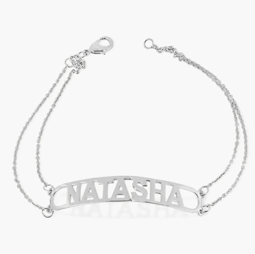 Bar Nameplate Bracelet