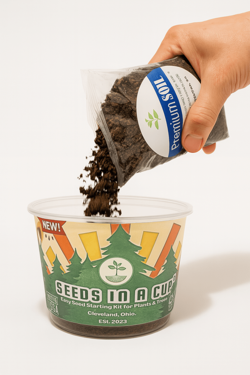 Seeds In A Cup®  Original Plant Grow Kit- Many Varieties