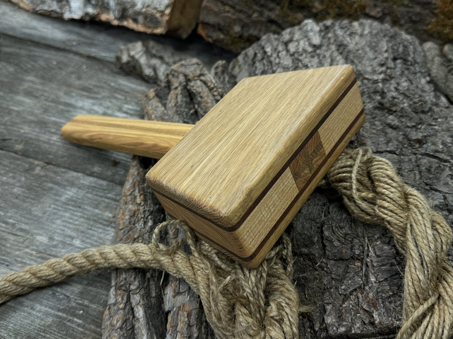 Quiet 23 oz Wooden Mallet (Mallet Tool)