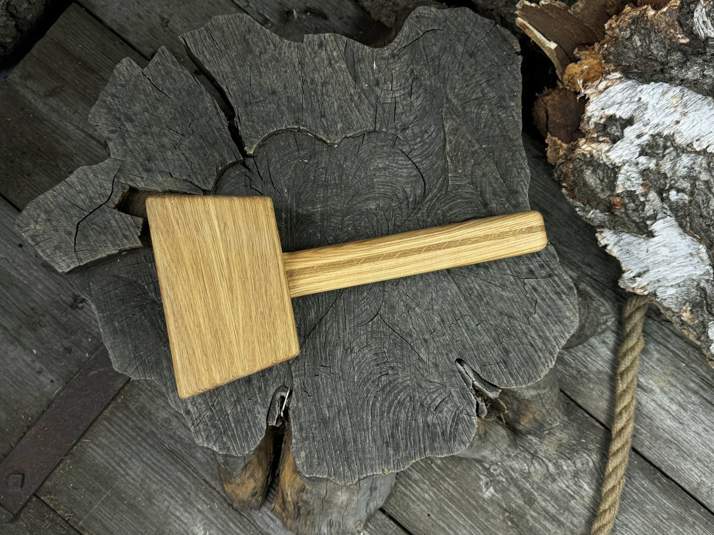 Quiet 23 oz Wooden Mallet (Mallet Tool)