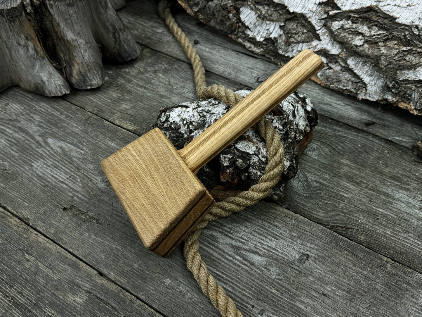 Quiet 23 oz Wooden Mallet (Mallet Tool)