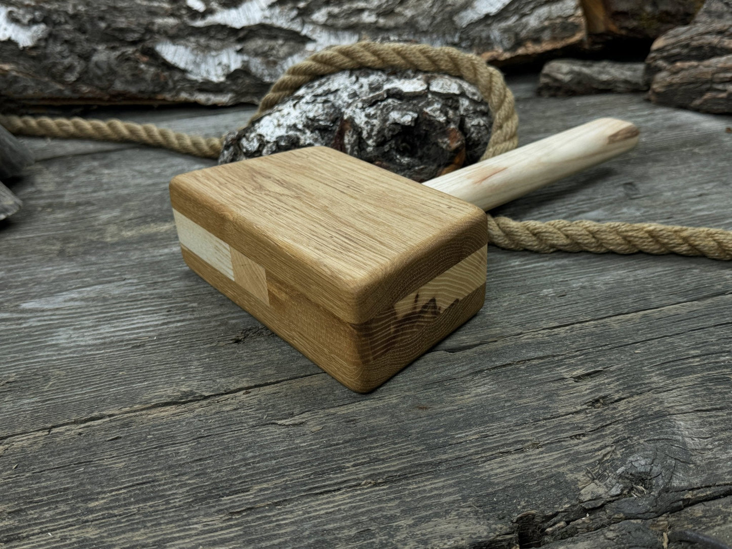Quiet 35 oz Wooden Mallet (Mallet Tool)