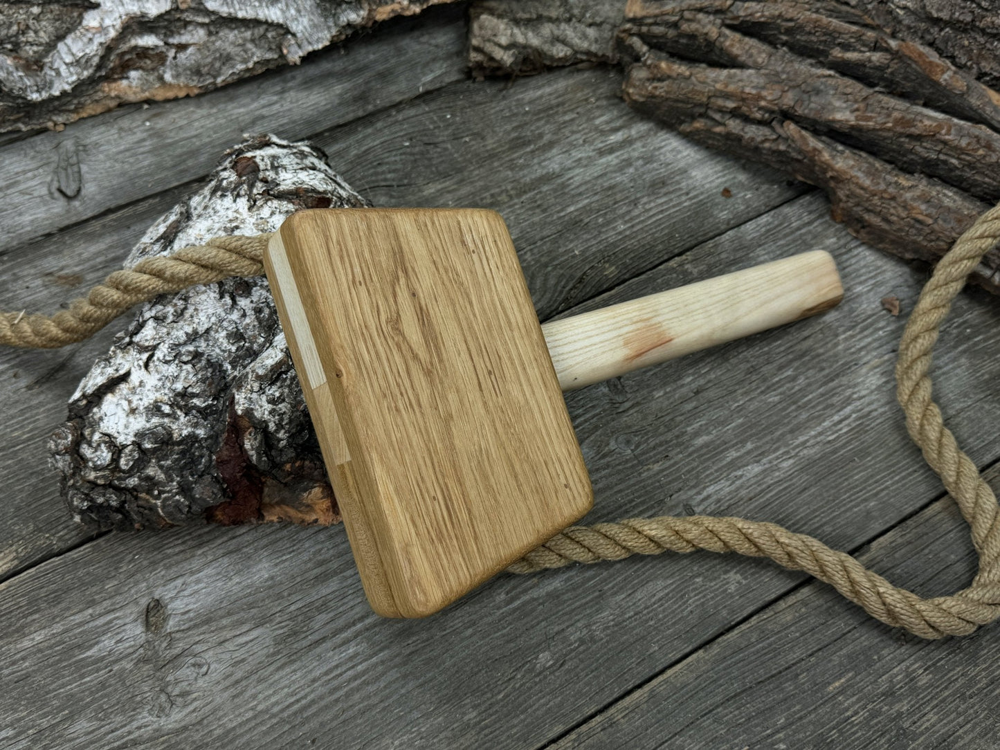 Quiet 35 oz Wooden Mallet (Mallet Tool)