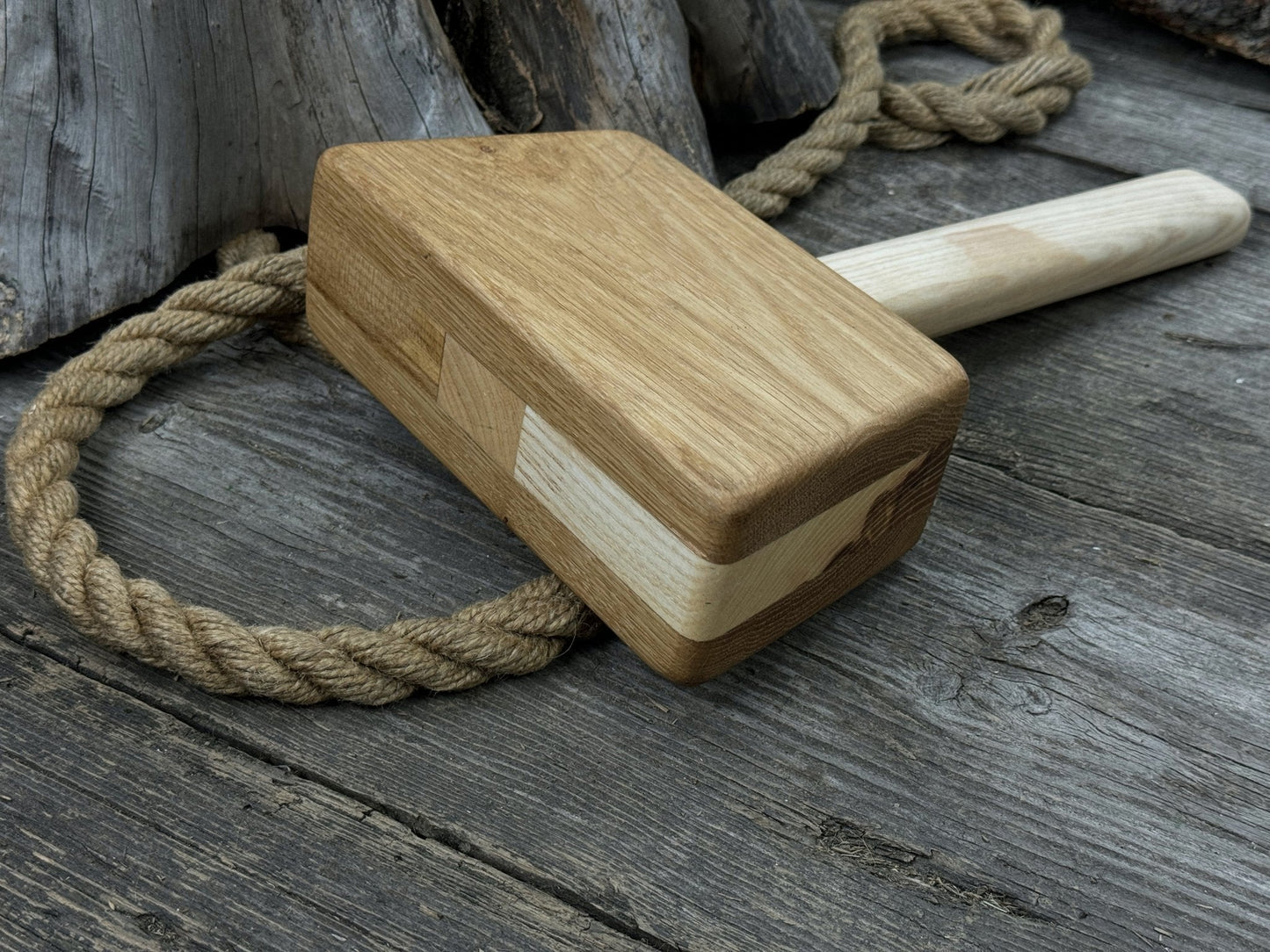 Quiet 35 oz Wooden Mallet (Mallet Tool)