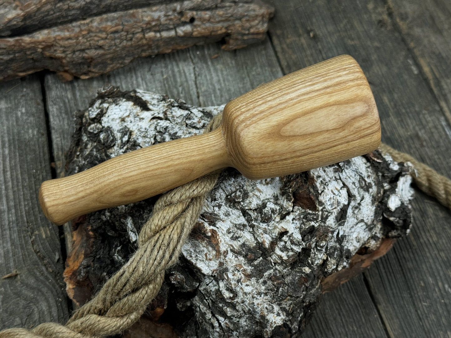 Quiet 7 oz. Wooden Mallet (Mallet Tool)