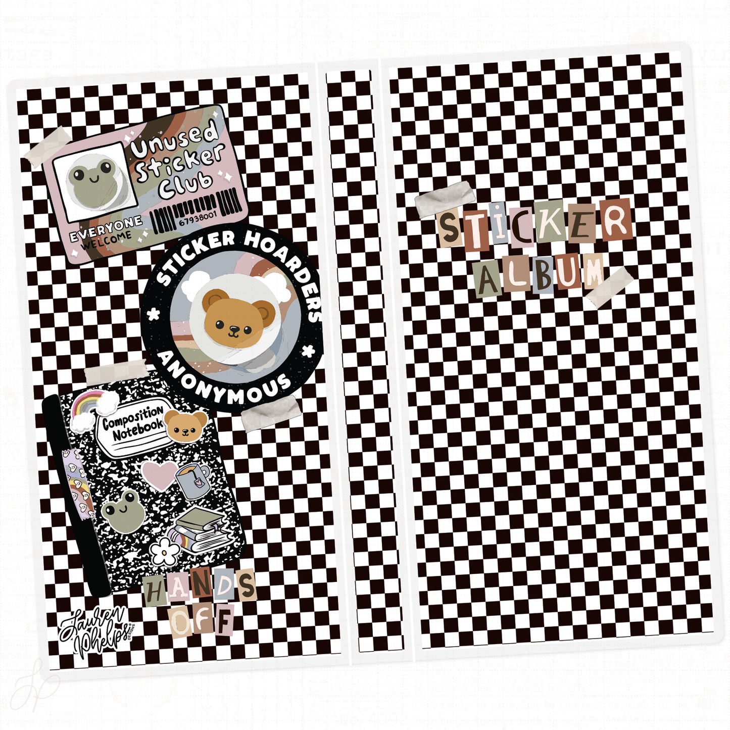 Ransom Sticker Storage Album | Neutral