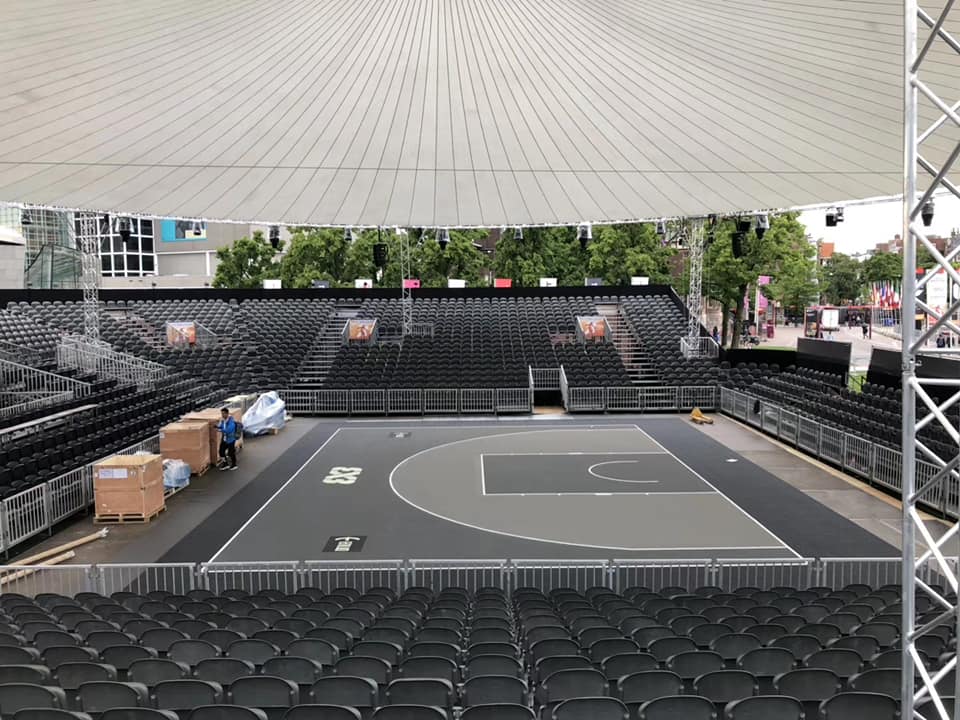 Rental Enlio Official FIBA 3x3 Basketball Court