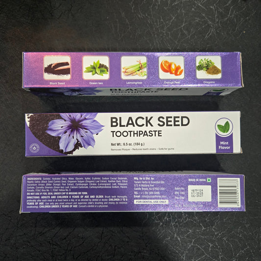Toothpaste - Black Seed
