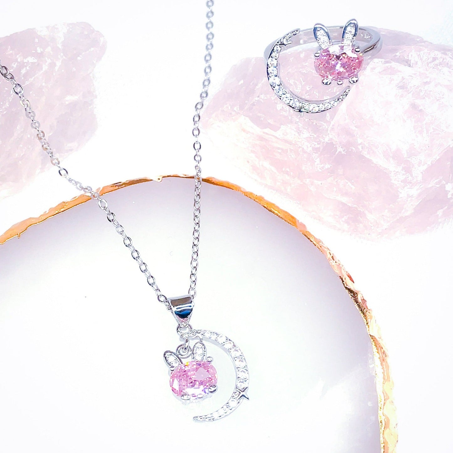 Moonlight Usagi Ring - Sailor Moon Inspired