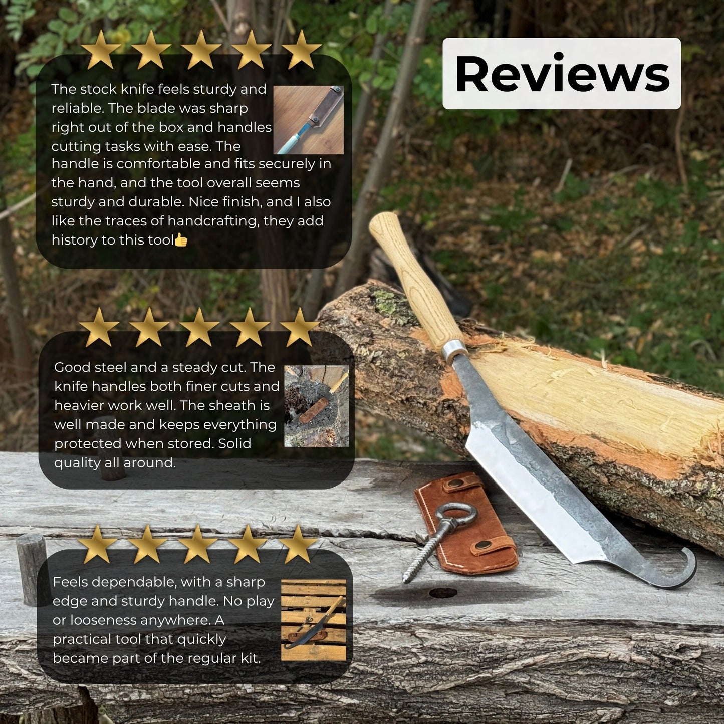 Small Stock Knife - Cloggers knife