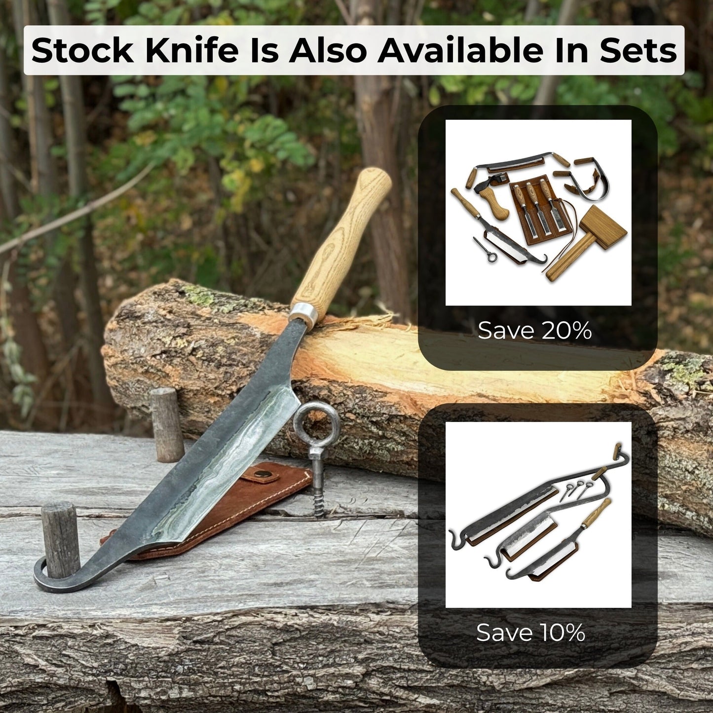 Small Stock Knife - Cloggers knife