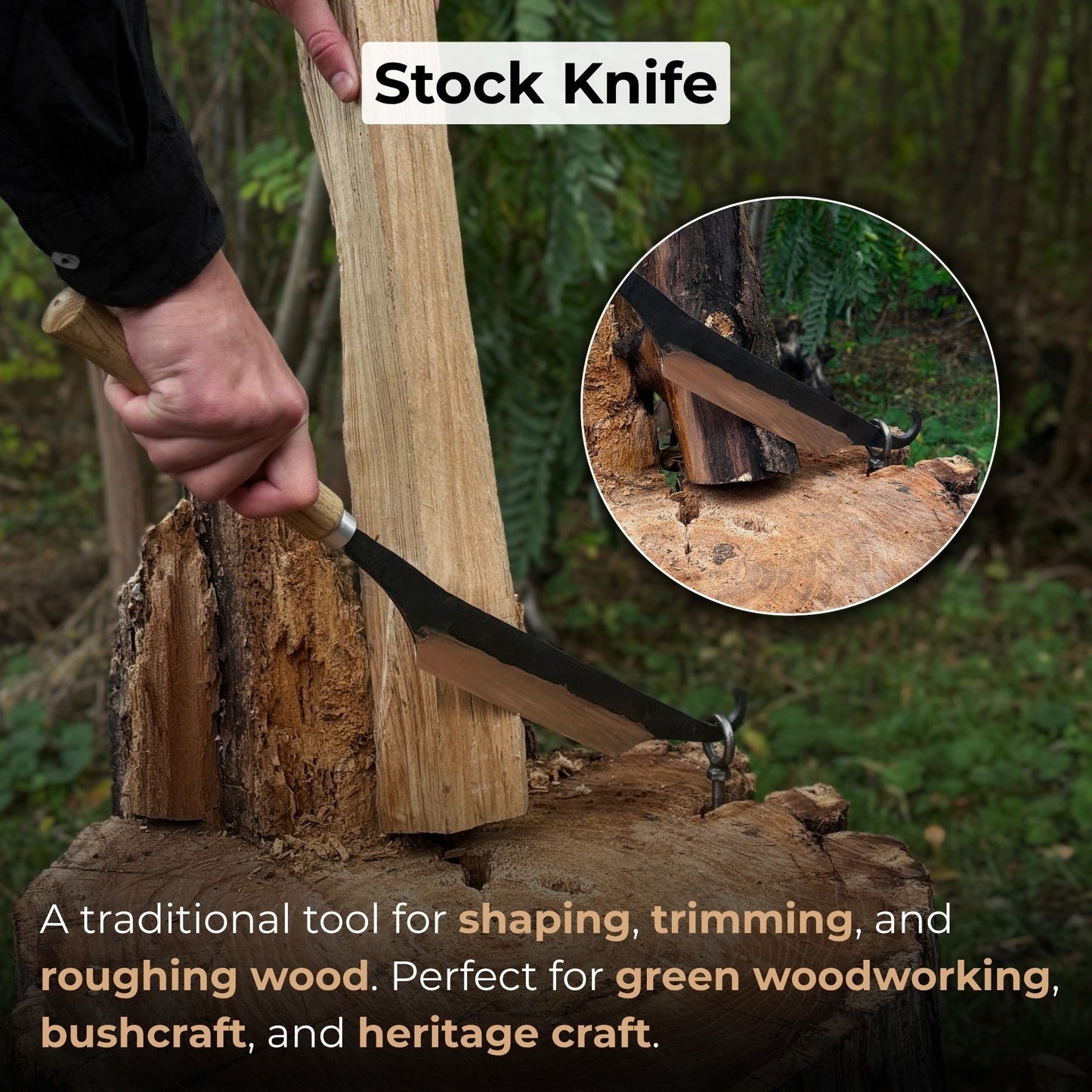 Small Stock Knife - Cloggers knife