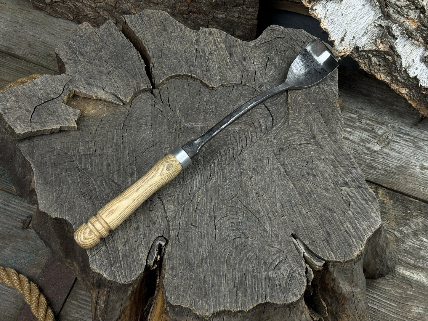 Spoon Bent Gouge, 50 - 70 mm (2 - 2.8 inches)