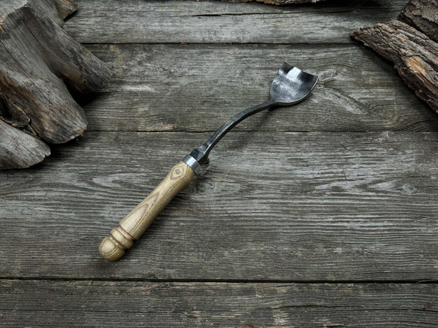 Spoon (Short) Bent Gouge, 50 - 70 mm (2 - 2.8 inches)