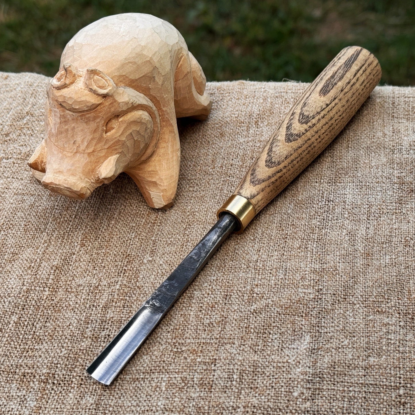Straight Wood Carving Gouge, 5 - 12 mm (0.20 - 0.47 inches)