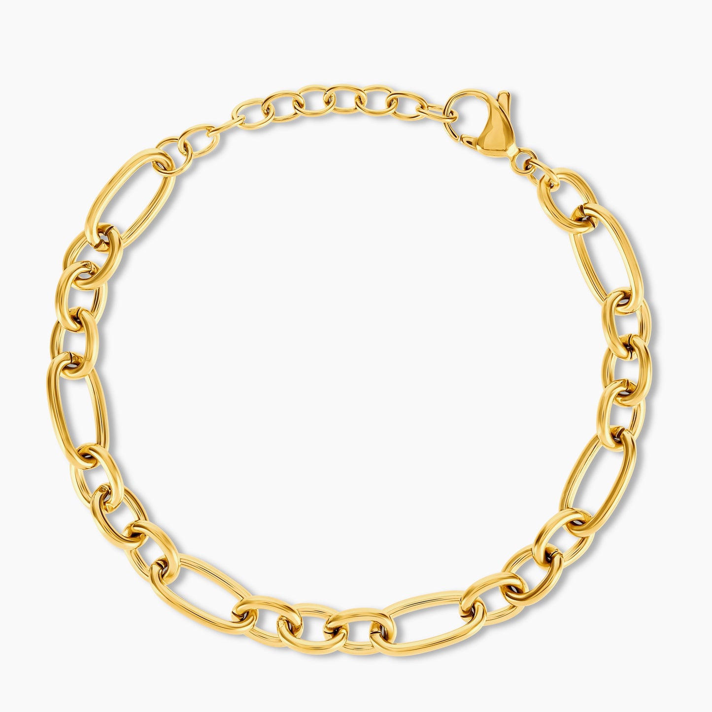 Men's Figaro Paperclip Bracelet